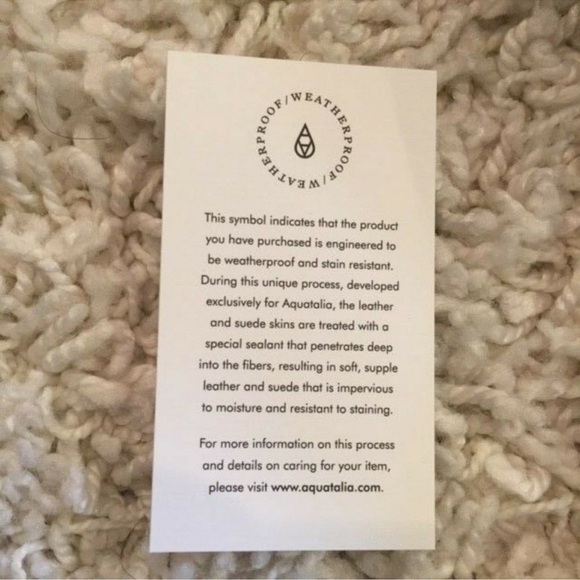 NWOB! Aquatalia Pebbled Suede Genuine Leather Wedge Shearling Zip Ankle Boots - Picture 3 of 4